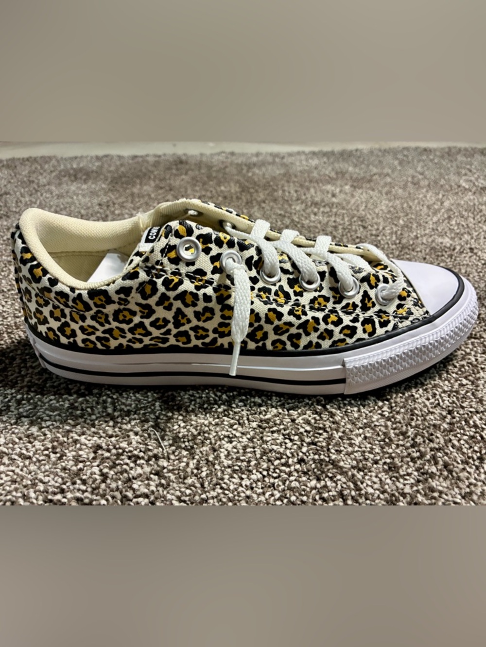 Converse All Star Animal Print Low Top Sneakers - Picture 3 of 8